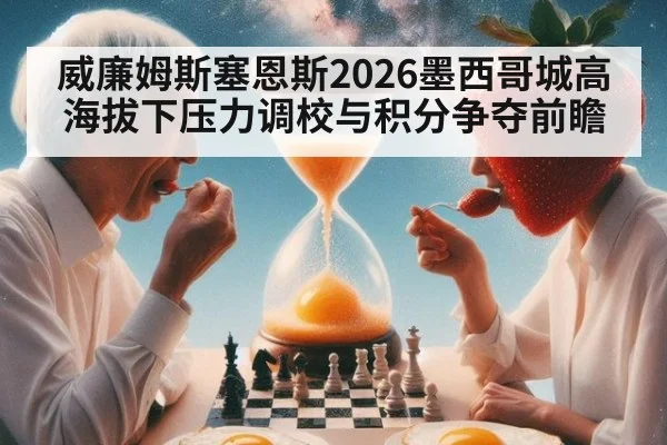 威廉姆斯塞恩斯2026墨西哥城高海拔下压力调校与积分争夺前瞻